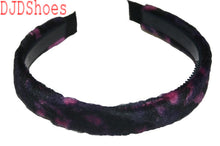Load image into Gallery viewer, Animal Print Furry Hair Band (Various Colours)
