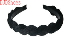 Load image into Gallery viewer, Black Velvet Hair Bands (Various Styles)
