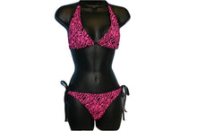 Cargar imagen en el visor de la galería, Pink Zebra Print Bikini
