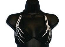 Load image into Gallery viewer, Skeleton Hand Print Bikini
