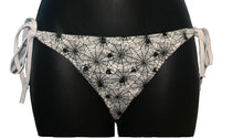 Load image into Gallery viewer, White Spiderweb Print Bikini

