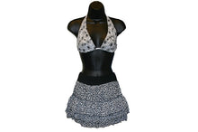 Cargar imagen en el visor de la galería, Leopard Print Tiered Mini Skirt
