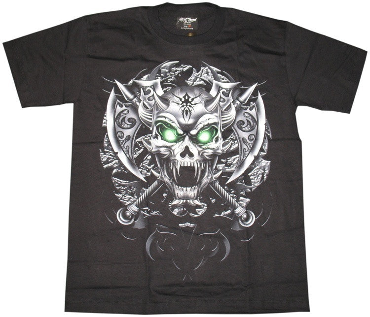 Rock Chan Glow-In-The-Dark Axe Demon T-shirt
